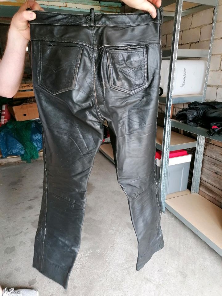 Lederhose Motorradhose Größe 33 in Lauenbrück