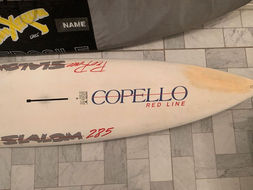 2X Surfboard Copello Red Line 285 4Segel + Masten Boardbags in Bad Salzuflen