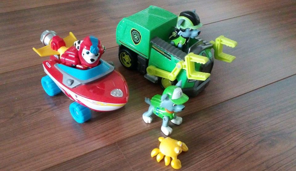 ✅ Paw Patrol Set Marshall Rocky in Eibelstadt