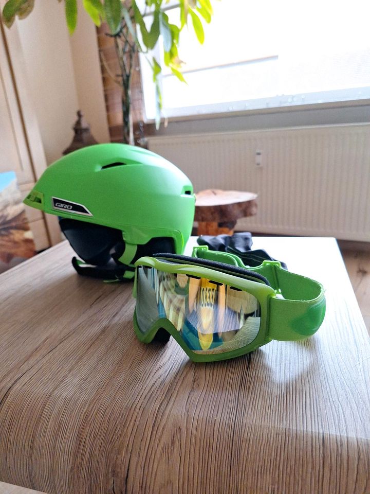 Skibrille Snowboardbrille Brille grün in Garbsen