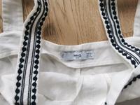 Leinenkleid von Mango Gr. XS mit hübscher Stickerei Bayern - Nennslingen Vorschau