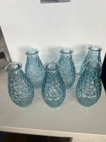 6 Vasen Minivasen Blau Hochzeitsdeko Duisburg - Duisburg-Süd Vorschau