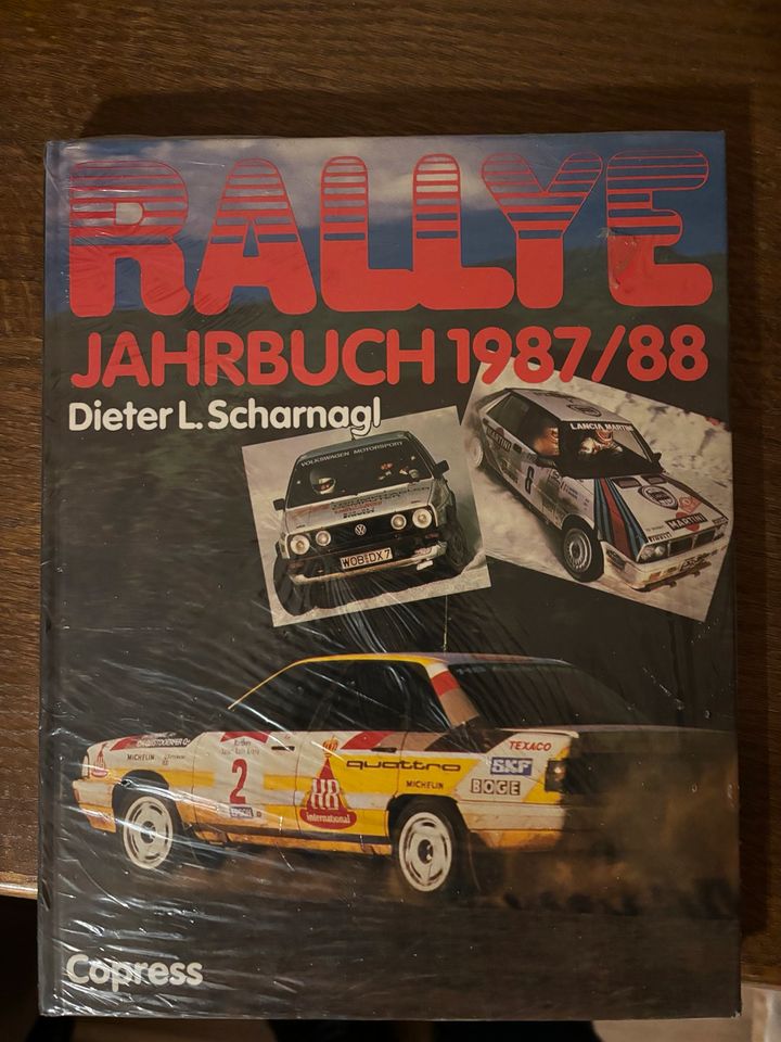 Rallye Jahrbuch 1987/88 noch eingeschweißt in Goch