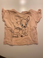 Baby Mädchen Bambi Sommer Shirt 80/86 Brandenburg - Schönefeld Vorschau