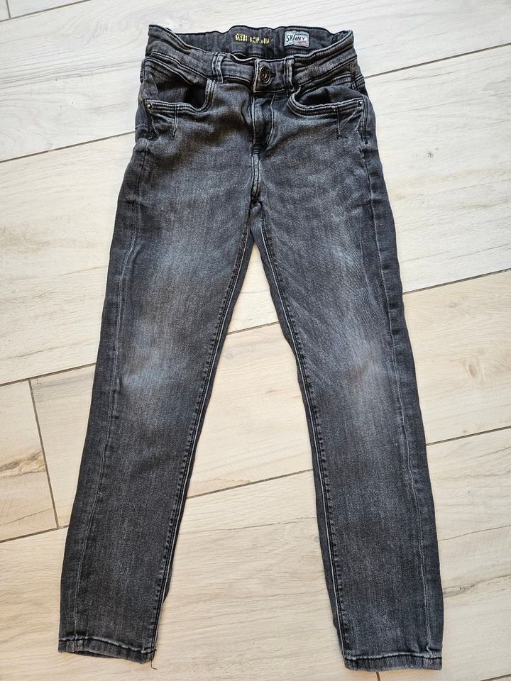 Vingino dünnere Jeans grau Skinny Gr. 10 entspricht ca.140 in Meckesheim