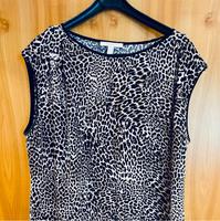 Set Kleid Leoprint Animal mit Bolero Größe 42 Hessen - Hünfeld Vorschau