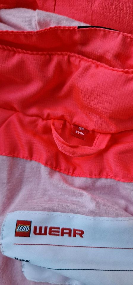 Lego Wear Sommerjacke Gr. 128 neon pink in Verl