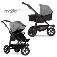 TFK Mono 2 - 2in1 Kombi-Kinderwagen - Luftreifen - Premium Grau - GRATIS XXL-Zubehörpaket - NEU Hessen - Fulda Vorschau