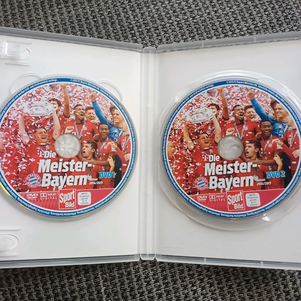 DVDs FC Bayern in Merseburg