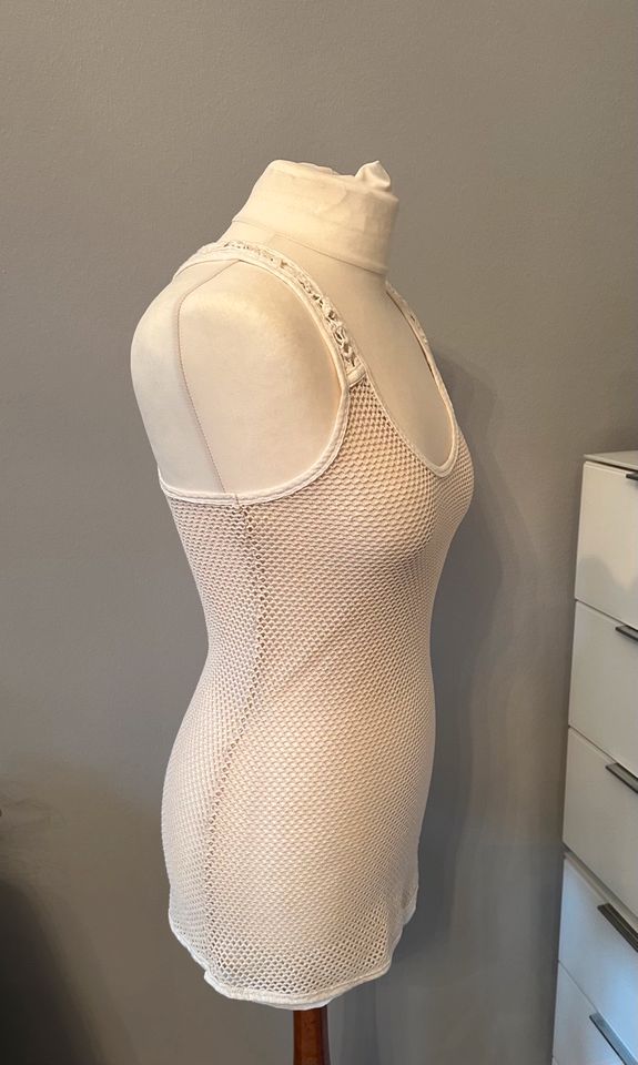 Maison Scotch ** Netztop ** creme ** Gr. 1 ( XS / S ) ungetragen in Bammental