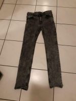 H&M Jeans skinny fit schwarz-marmoriert Gr. 164 Baden-Württemberg - Überlingen Vorschau