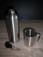 Set: Becher & Trinkflasche mit Karabiner, zum wandern, Camping... Bayern - Büchenbach Vorschau