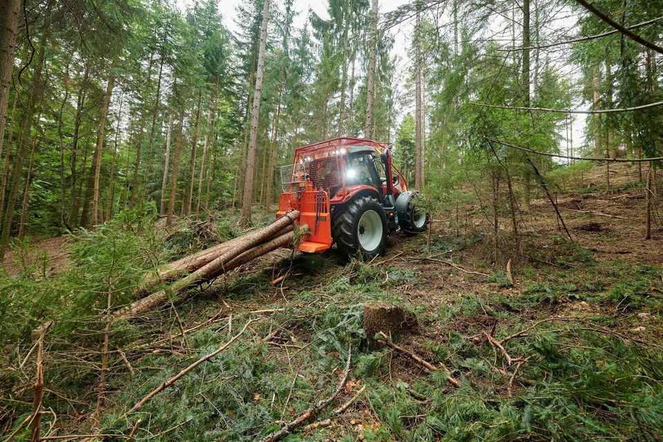 Seilwinde TIGER Reil & Eichinger Getriebe Dreipunktseilwinde 6 t in Nittenau