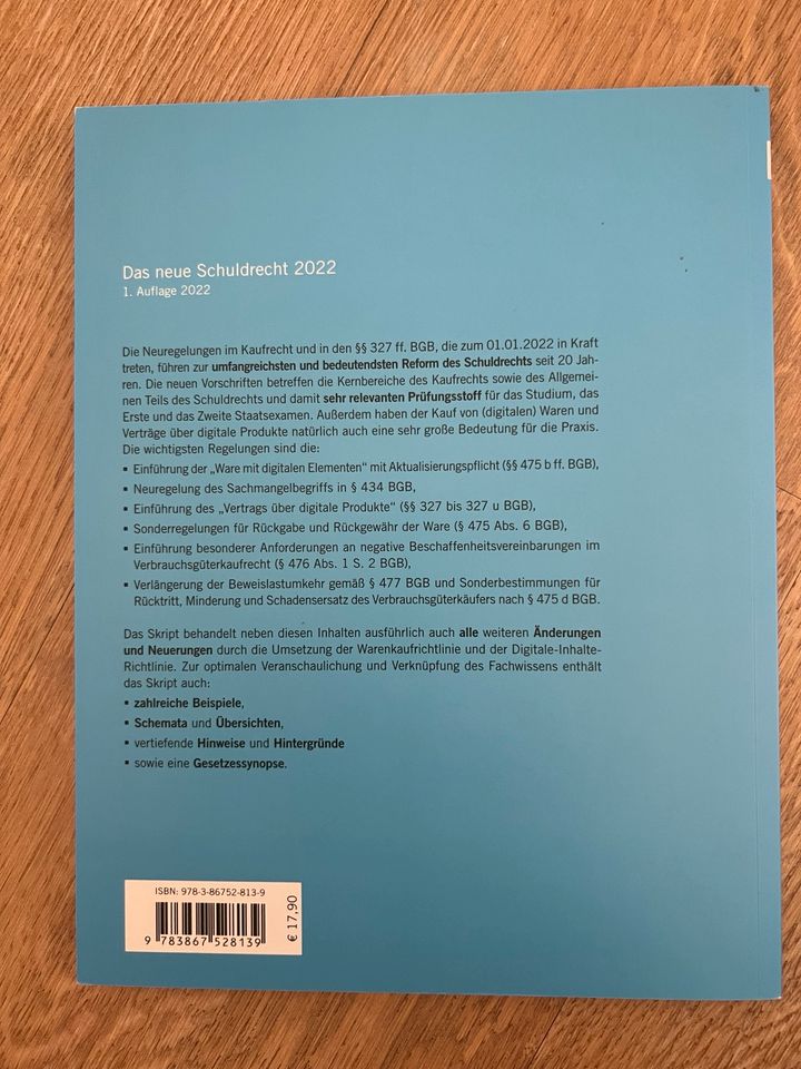 Alpmann Schmidt Das Neue Schuldrecht in Leipzig