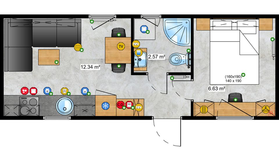 Mobilheim / Modulhaus / Tinyhaus Neu Winterfest Lark Leone Piccolo / Grande KfW40 GeG konform in Gifhorn