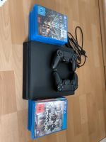 Playstation 4 Slim 1TB+Spiele und 2Kontroller Nordrhein-Westfalen - Harsewinkel Vorschau