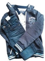 3er Set Sweatjacke,T-Shirt und Jeans Gr.128 für Jungs Bayern - Leidersbach Vorschau