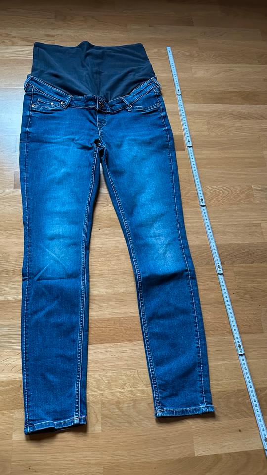 Gr. M H&M Skinny High Rib Umstandshose Schwangerschaftshose in Johannesberg