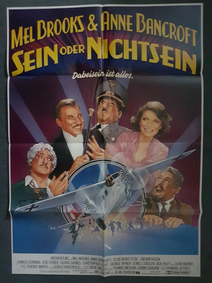 Original Kinoplakat -  (Mel Brooks) Sein oder Nichtsein in München
