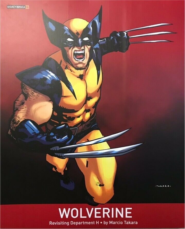 Wolverine 1/4 Legacy Replica Iron Studios Sideshow Marvel X-Men in Mayen