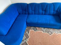 Blaues Sofa 180x240 L-Form Nordrhein-Westfalen - Salzkotten Vorschau