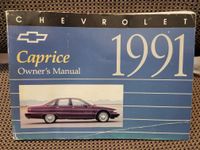 Owner's Manual 1991 Chevrolet Caprice Baden-Württemberg - Rheinfelden (Baden) Vorschau