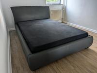 Bett Bettgestell mit Lattenrost 140 x 200 grau  (ohne Matratze) Kiel - Gaarden Vorschau