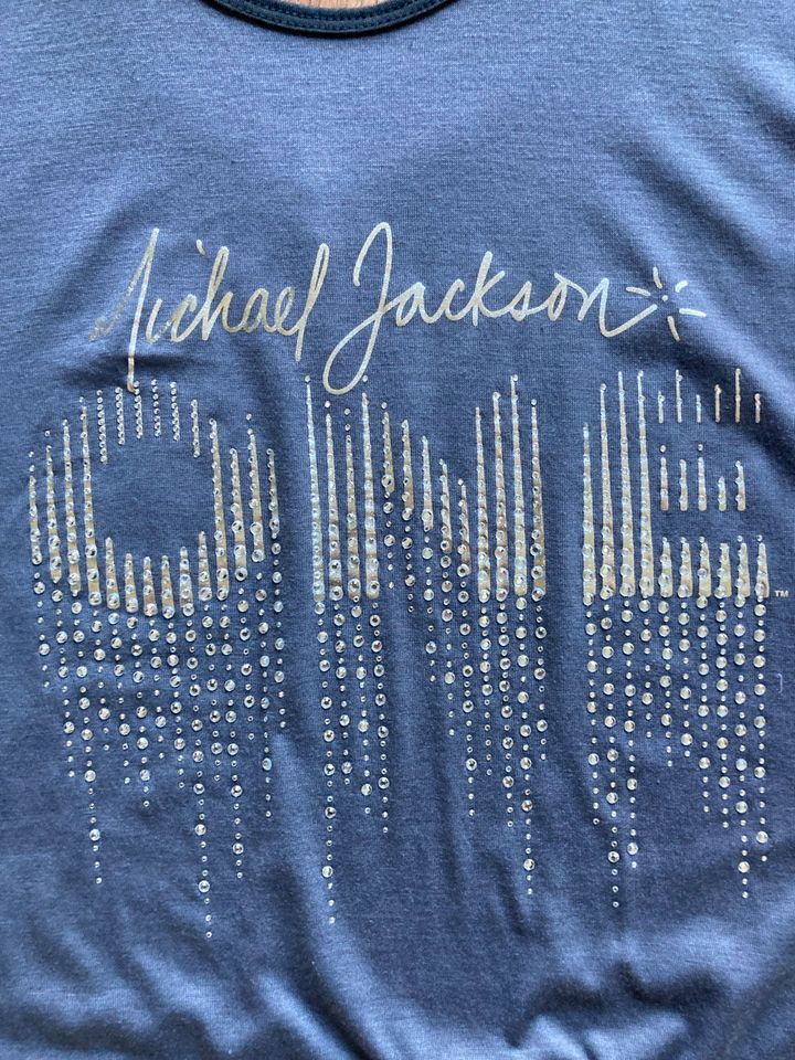 Michael Jackson ONE Show Shirt glitzer Logo NEU in Ratingen