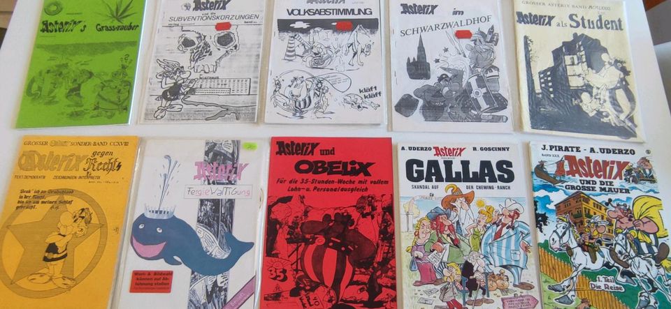 Asterix Comics alternativ/Persiflage/Raubdrucke in Köln
