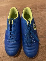 Neuwertige Hallenschuhe, Fußballschuhe Größe 38, blau Bayern - Türkheim Vorschau