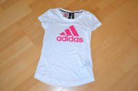 Adidas Sport Shirt weiß/pink Gr. 152 - Wneu - Baden-Württemberg - Mühlhausen Vorschau