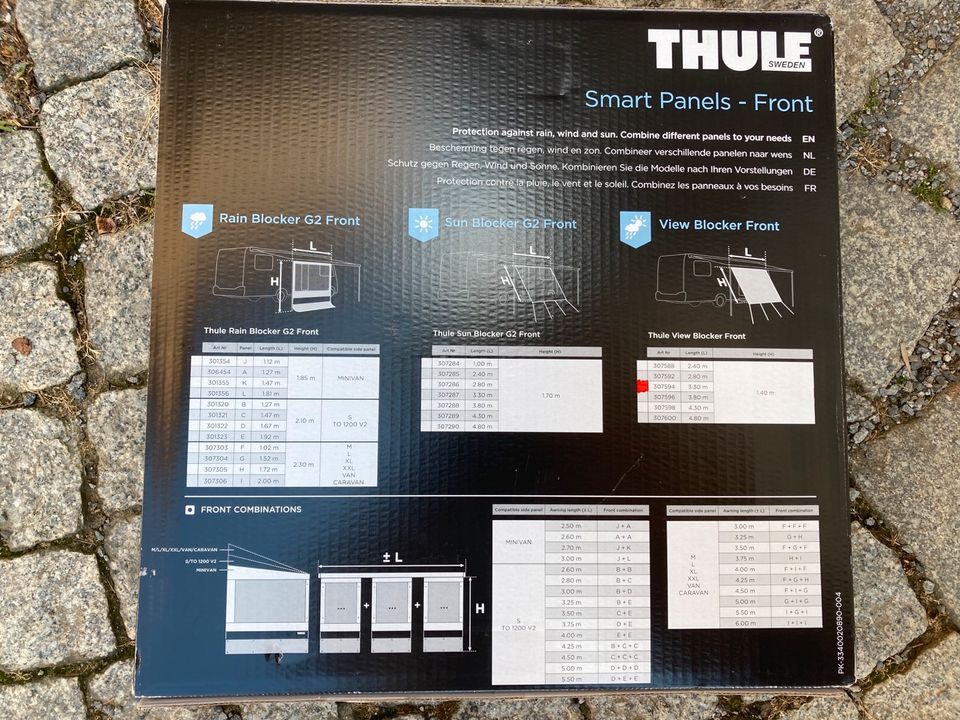 Thule View Blocker Front Neu in Gaußig