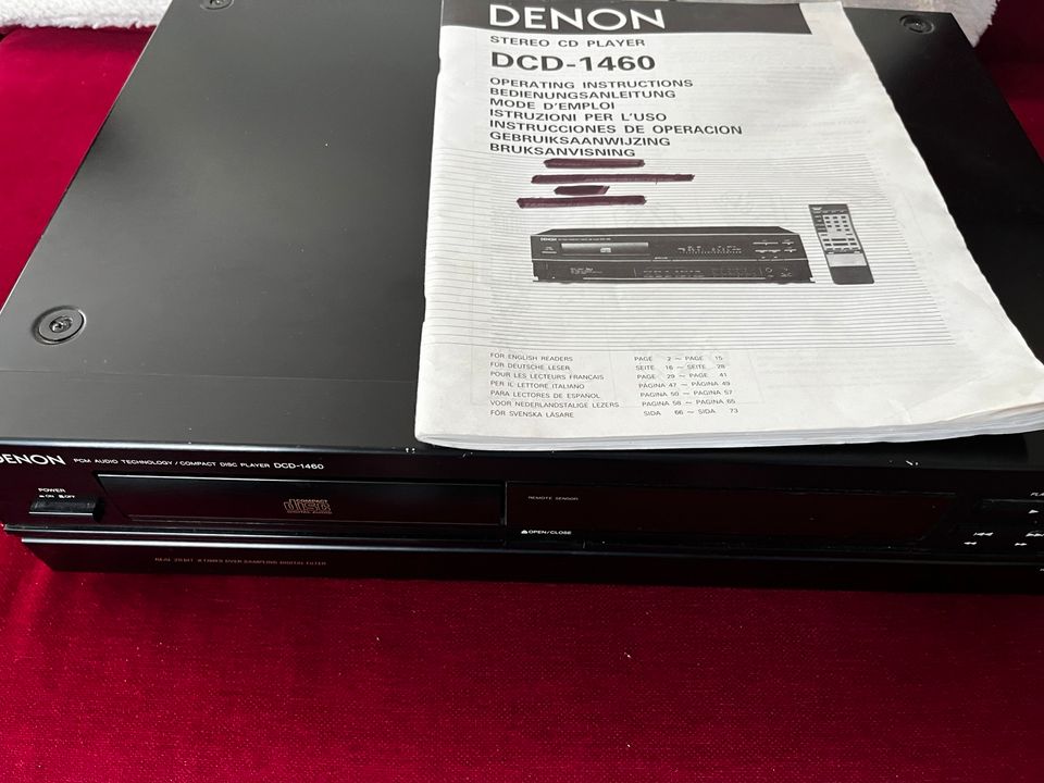 Denon DCD-1460 CD-Player mit Fernbedienung in Schlieben