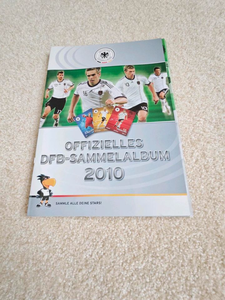 Offizielle DFB Sammelalben von 2010,2012 und 2018 in Uder