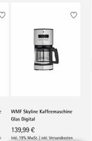 WMF Kaffeemaschine kaum genutzt einwandfrei Nordrhein-Westfalen - Engelskirchen Vorschau