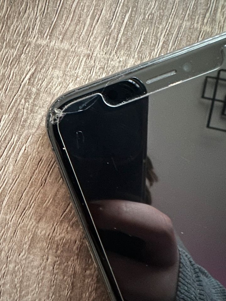 iPhone X 64GB mit neuem Ladekabel und Handyhalterung für das Auto in Oldendorf (Landkreis Stade)