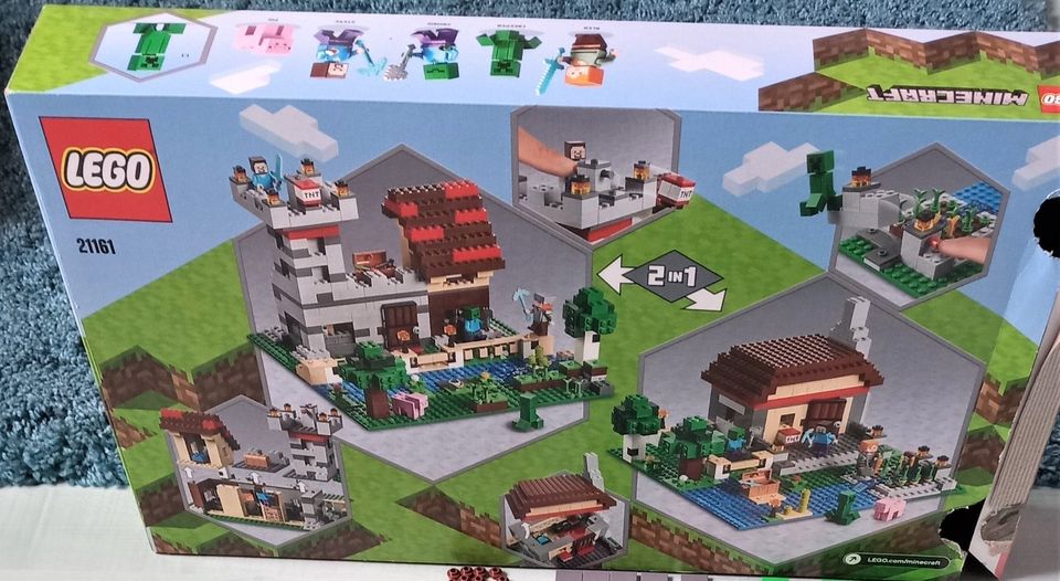 Lego minecraft 21161 crafting box in Gerolzhofen