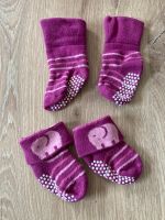 2x süße Socken mit Elefanten pink Niedersachsen - Peine Vorschau