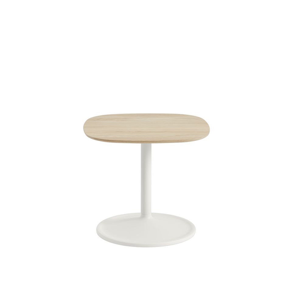 Muuto Soft Side Table, Beistelltisch, Tisch, Weiß Eiche in Herford