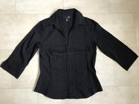 Bluse H&M Schwarz Gr. 38 Stretch 3/4 Arm gestreift Damen Bayern - Welden Vorschau