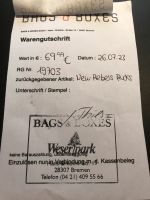 Gutschrift / Gutschein - BAGS & BOXES Weserpark Niedersachsen - Syke Vorschau