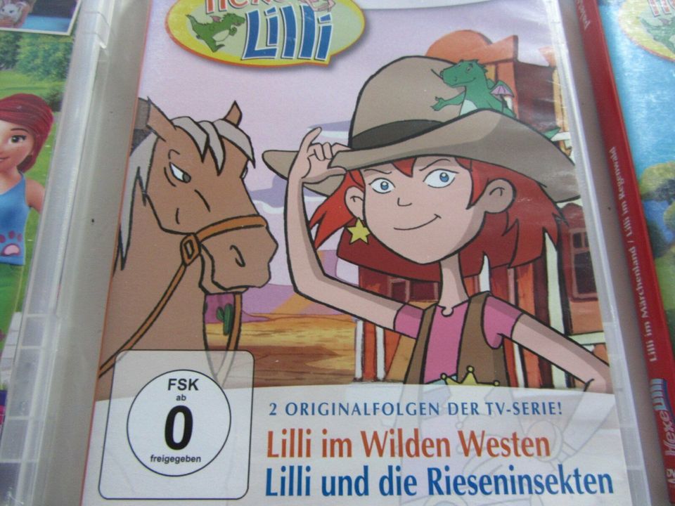 7 DVDs + 1 CD-ROM im Set: Bibi und Tina, Hexe Lilli, 5 Freunde... in Aachen