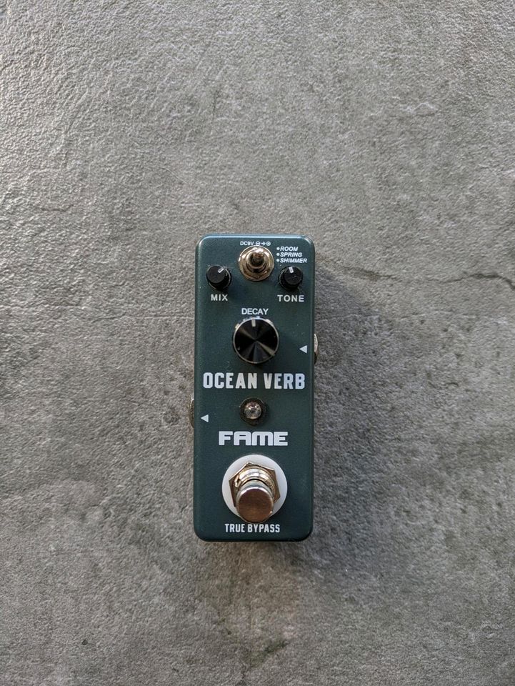 Fame Ocean Verb Reverb Pedal inkl OVP neuwertig in Düsseldorf