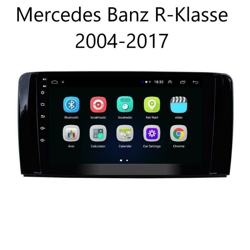 9 zoll Android 13 Autoradio GPS Navi Wifi für Mercedes Benz R-Klasse Carplay in Dortmund