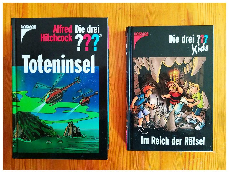 DIE DREI ??? 2 Bücher NEU "Toteninsel" und "Im Reich der Rätsel" in Berlin