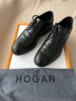 Hogan Herren Halbschuhe/ Schnürschuhe schwarz Leder Gr. 8,5 Kr. Dachau - Dachau Vorschau