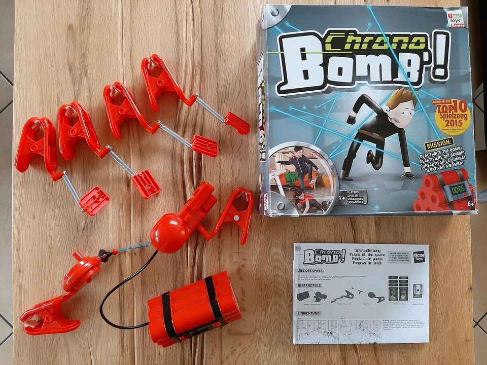 Spiele Möhrenjagd chrono bomb Tupperware Buch blue Ray Ohnezahn in Gemmingen