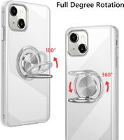 iPhone 15 Hülle mit Ring Halter Ständer Hülle iPhone 15 Silikon T Nordrhein-Westfalen - Leverkusen Vorschau