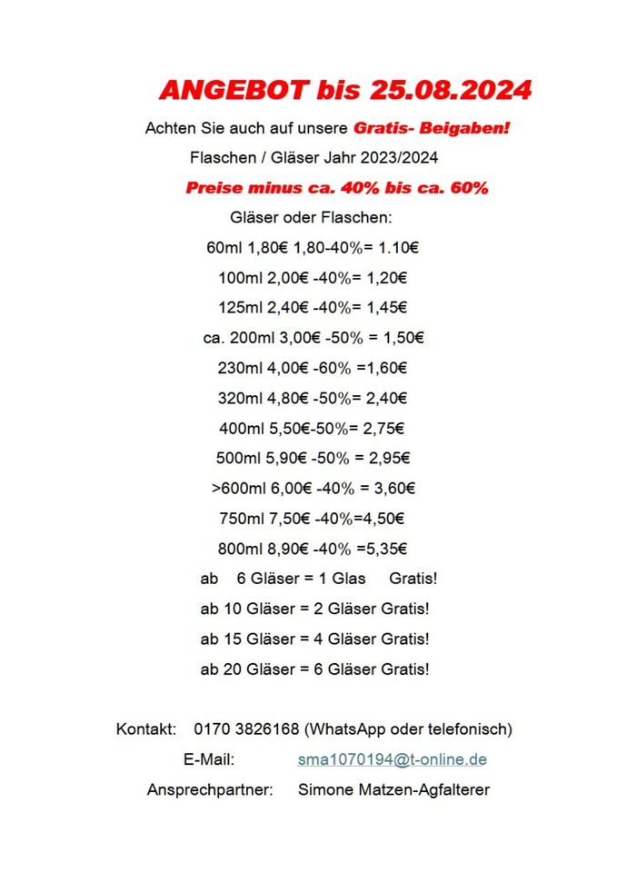 Ausverkauf! ab 40-60% Rabatt. Marmeladen/Gelees HOMEMADE !!! in Eitorf