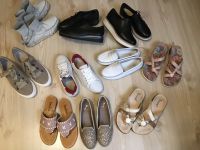 Schuhe Sommer Gr. 36 Leder Zehentrenner,Schnürschuhe,Sneakers Hessen - Calden Vorschau